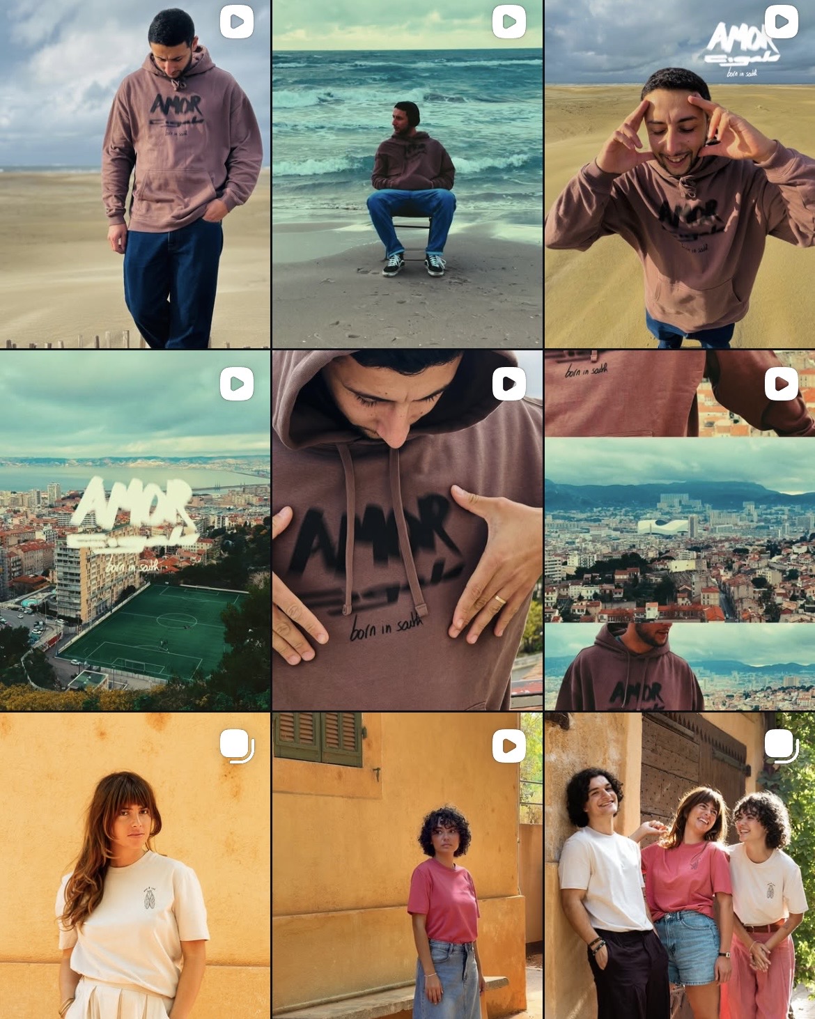 Feed instagram Amor & Cigale par Southern Sales